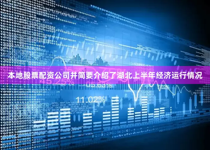 本地股票配资公司并简要介绍了湖北上半年经济运行情况